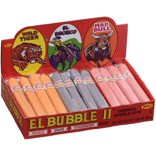 Bubble Gum Cigars #2 3 Flavors 36 Ct. Box