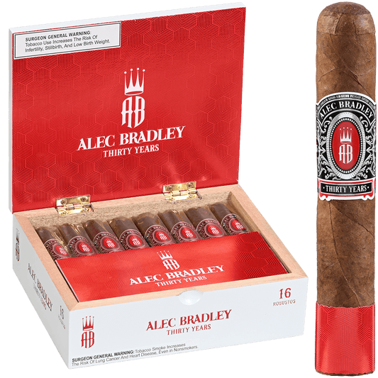 ALEC BRADLEY 30 YEARS ROBUSTO 5x52 16 CT.