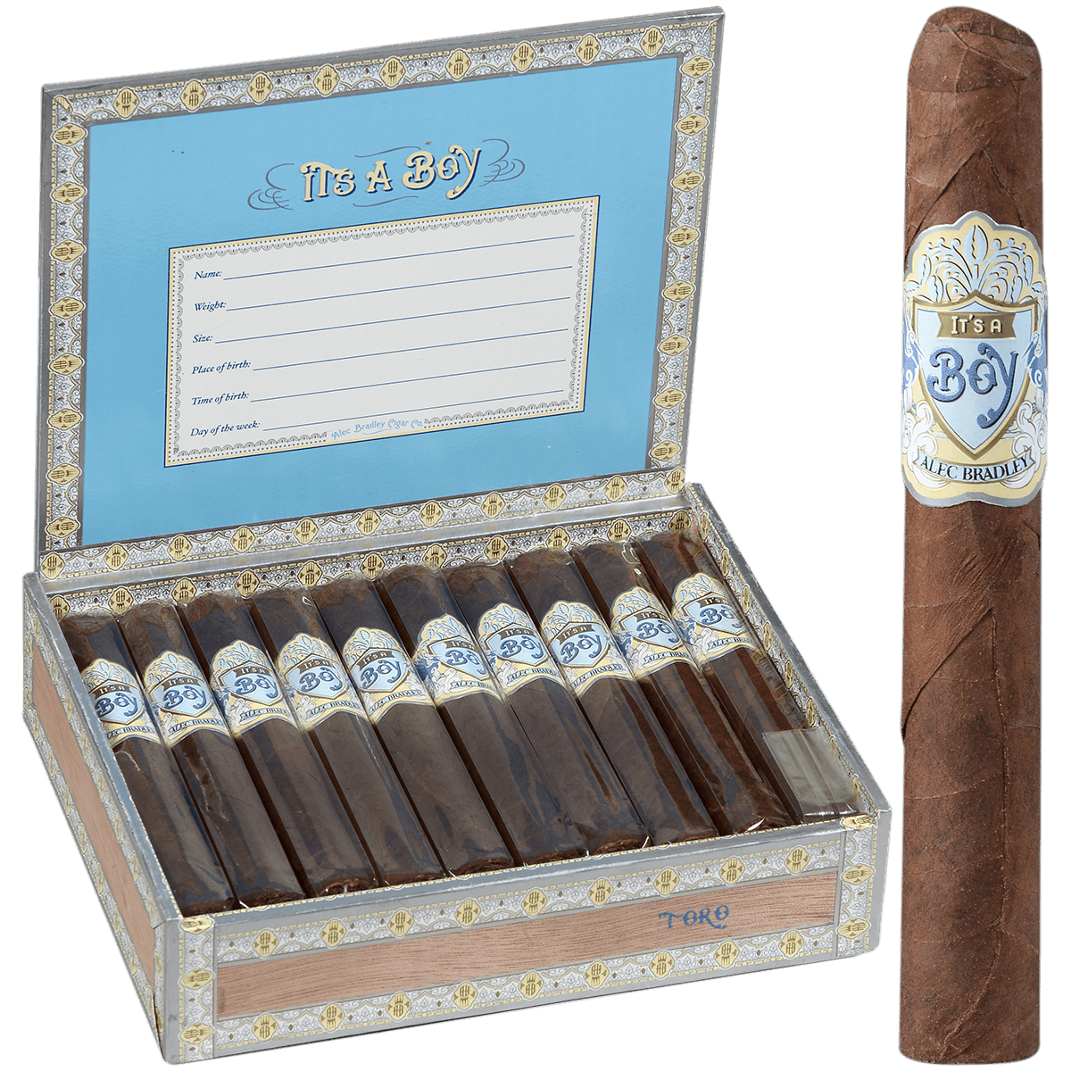 Alec Bradley Its A Boy (Toro) 20 Ct. Box 6.00X50