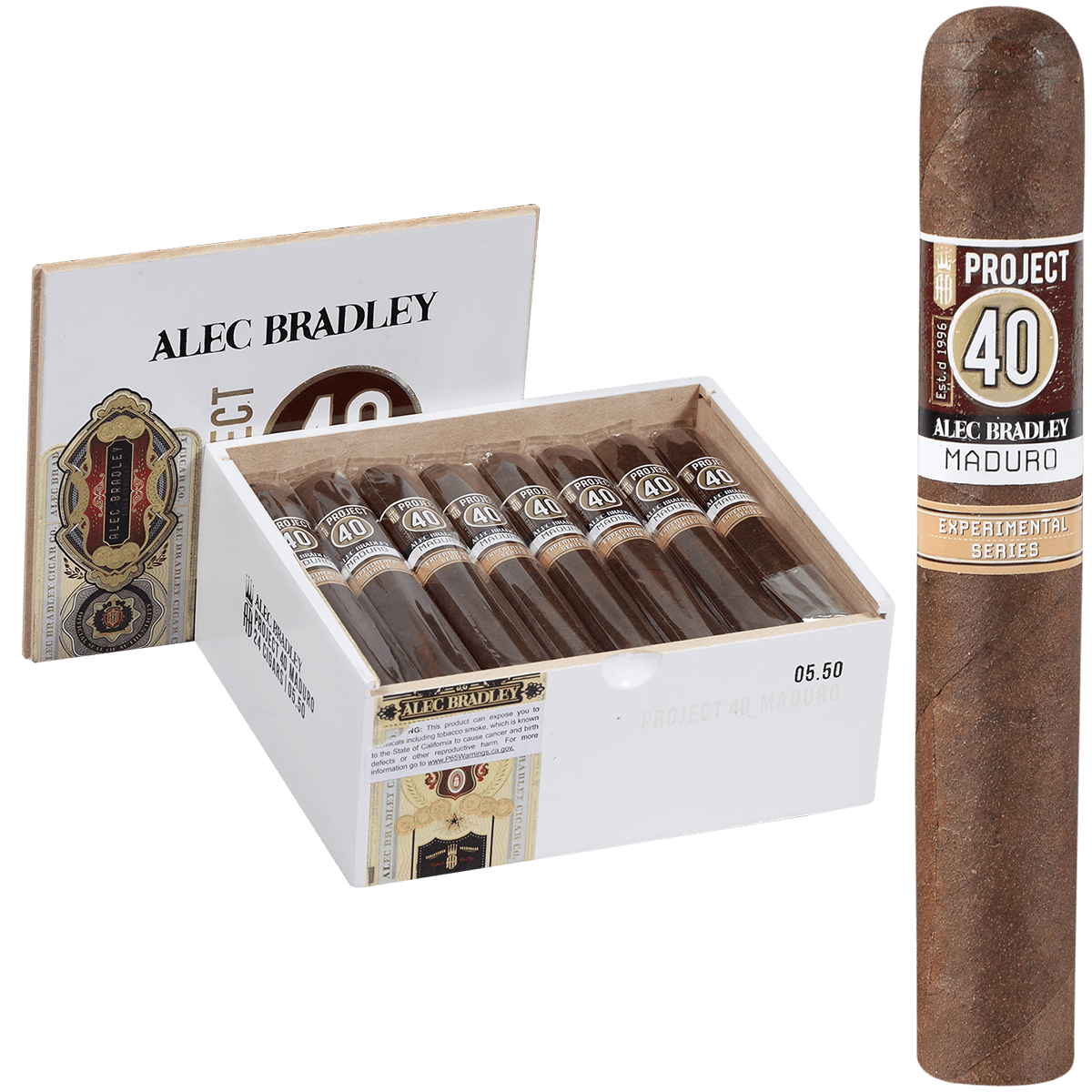 Alec Bradley Project 40 Maduro Robusto 24Ct Box 50X5