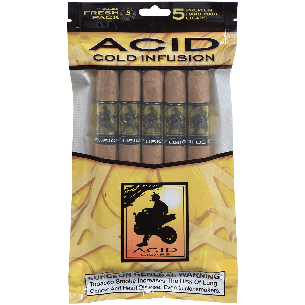 Acid Cold Infusion Five- Fresh Packs 5/5 Ct. Box 7.00X44