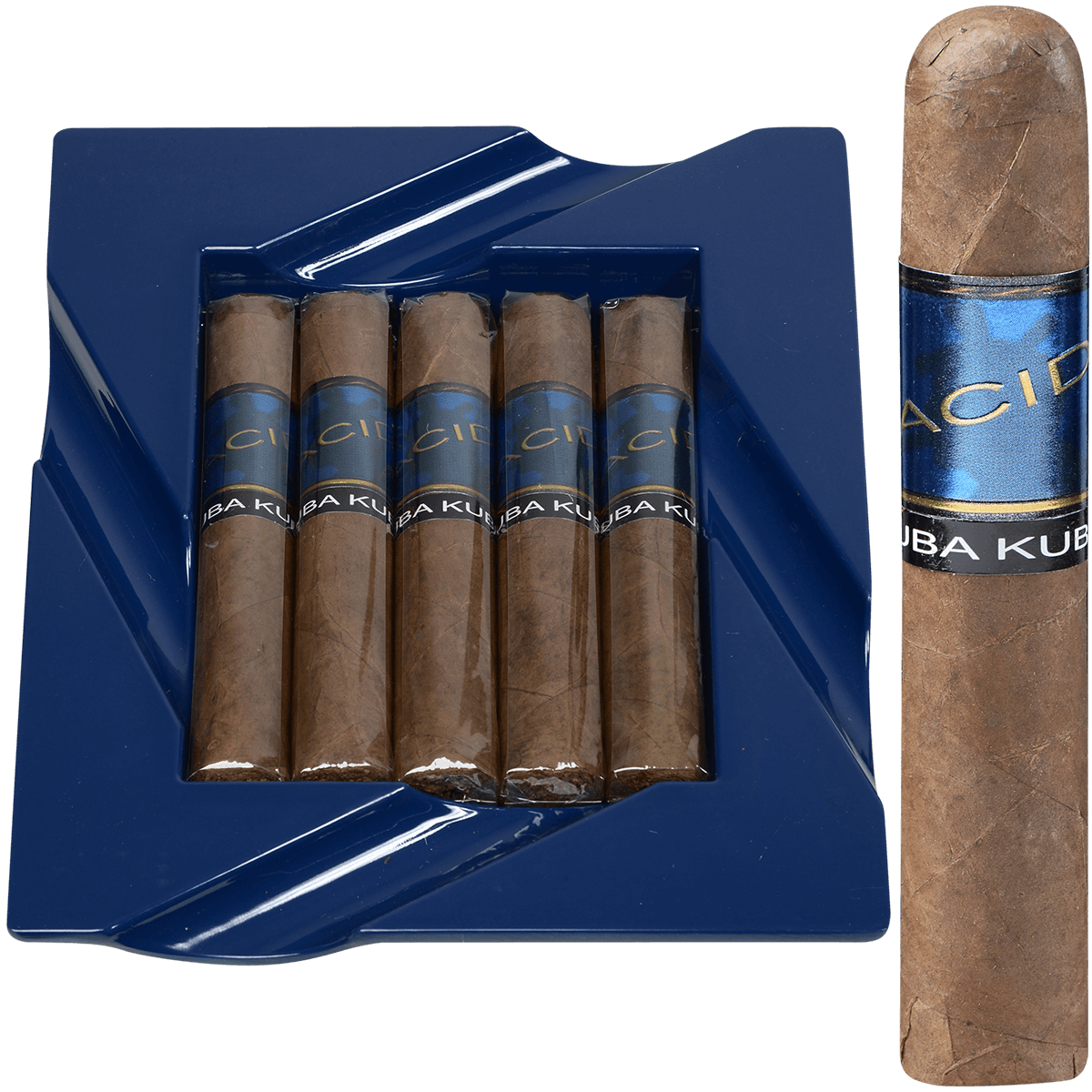 Acid Kuba Kuba Assorted Cigars In Ashtray 10Ct With Ashtray