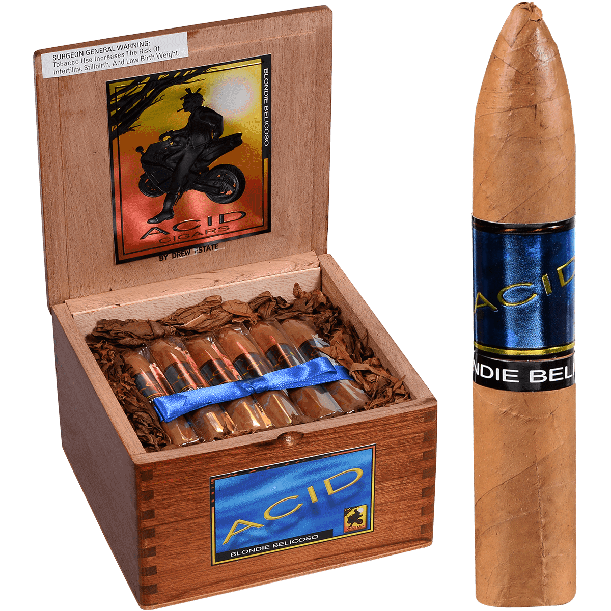 Acid Blondie Belicoso 24 Ct. Box 5.00X 54