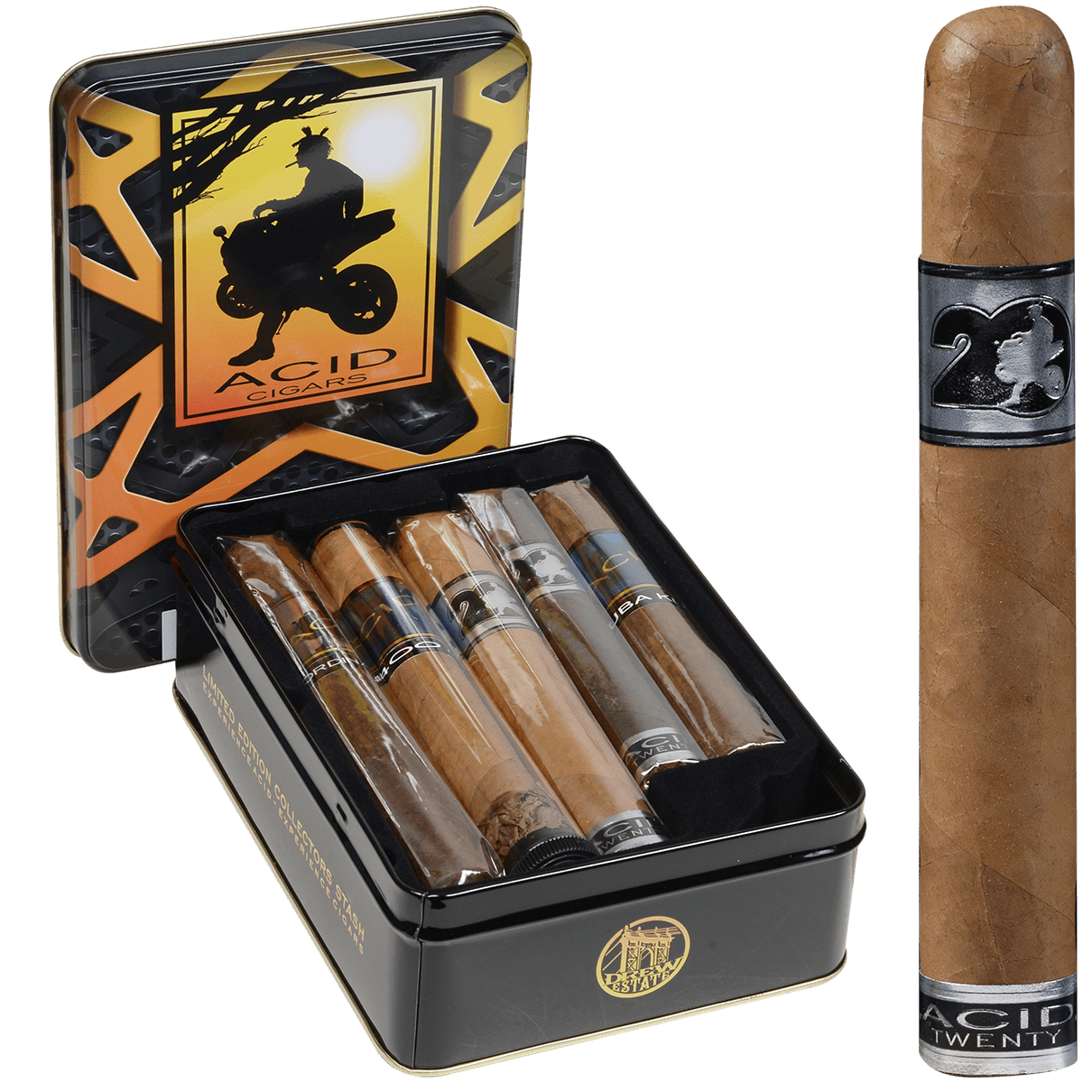 Acid Collectors Tin 12Ct Various Cigars