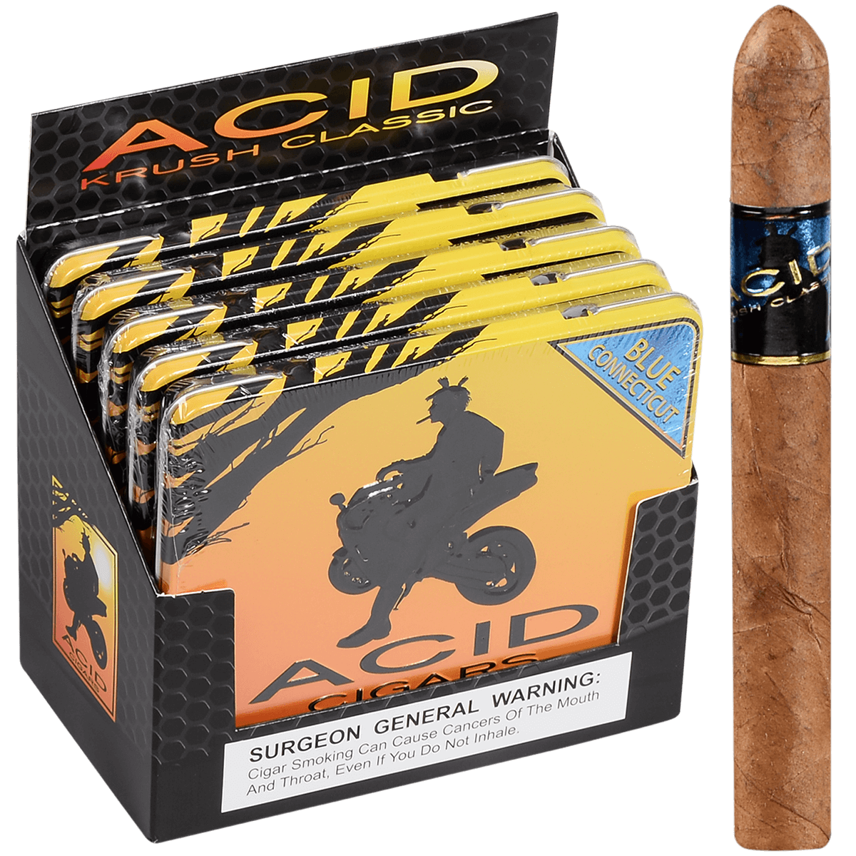 Acid Krush Blue Connecticut 5/10 Tins 4.00X32