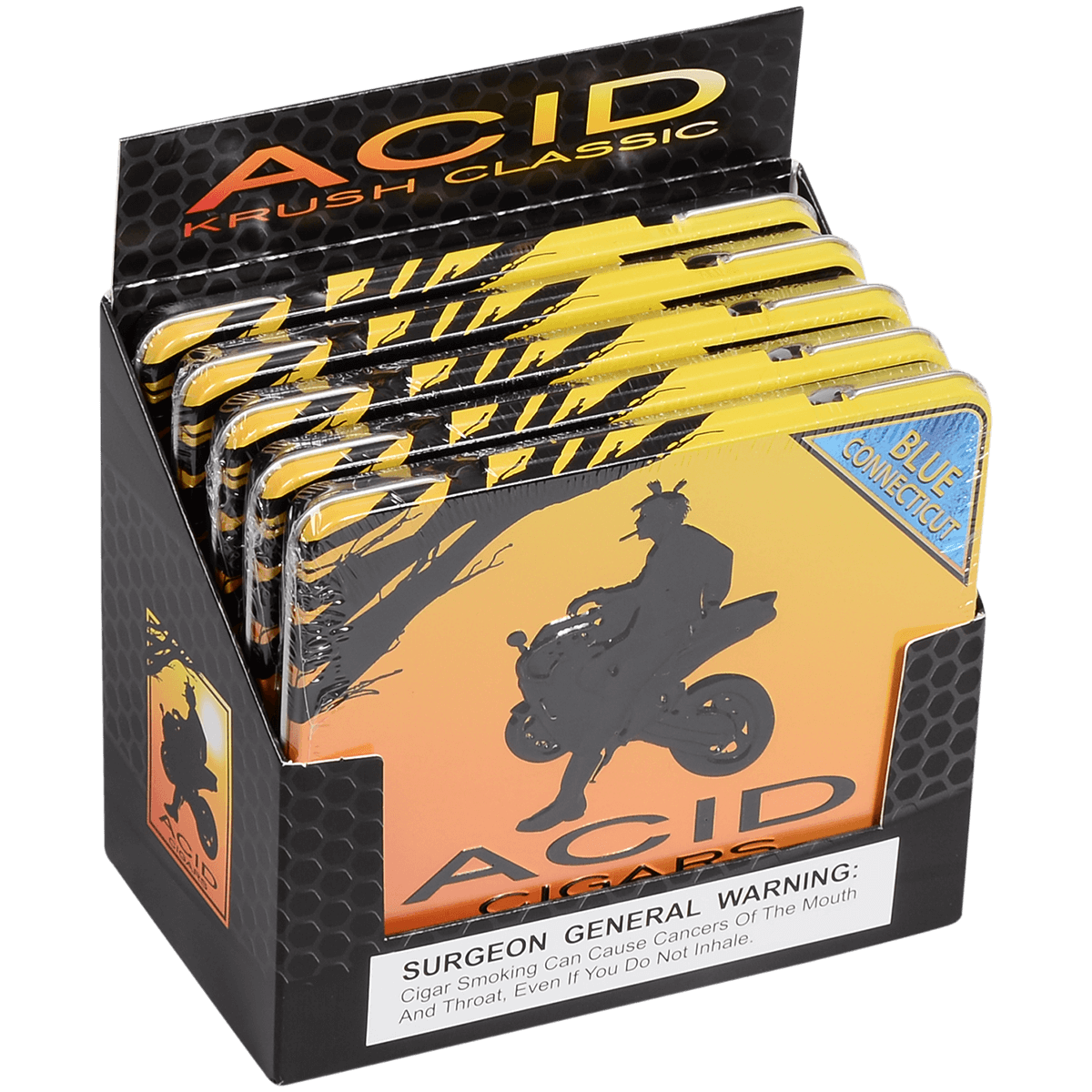 Acid Krush Blue Connecticut 5/10 Tins 4.00X32