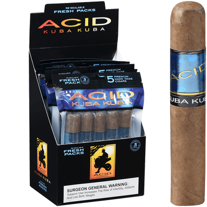 Acid Kuba Kuba Five Fresh Packs 5/5 Ct. Box 5.00X54
