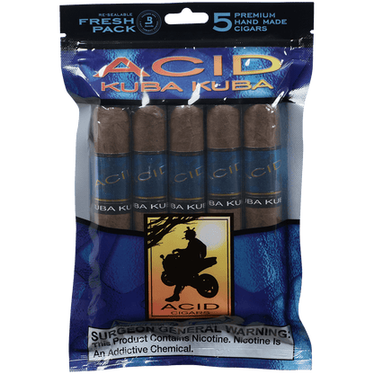 Acid Kuba Kuba Five Fresh Packs 5/5 Ct. Box 5.00X54