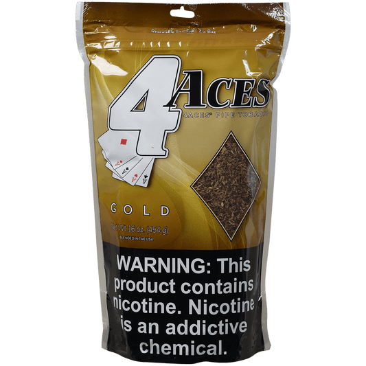 4 Aces Pipe Tobacco Mellow/Gold 16 Oz. Bag
