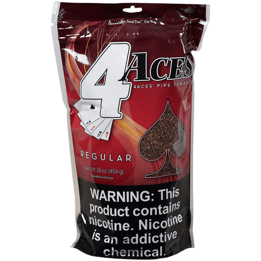 4 Aces Pipe Tobacco Regular 16 Oz. Bag