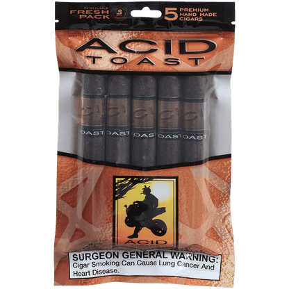 Acid Toast Five Fresh Packs 5/5 Ct. Box 6.00X52