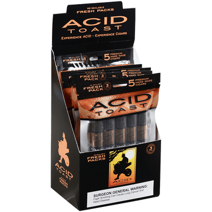 Acid Toast Five Fresh Packs 5/5 Ct. Box 6.00X52