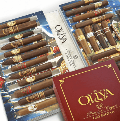 **LIMITED EDITION OLIVA ADVENT CALENDAR WITH 25 CIGARS AND ONE HOLIDAY ORNAMENT