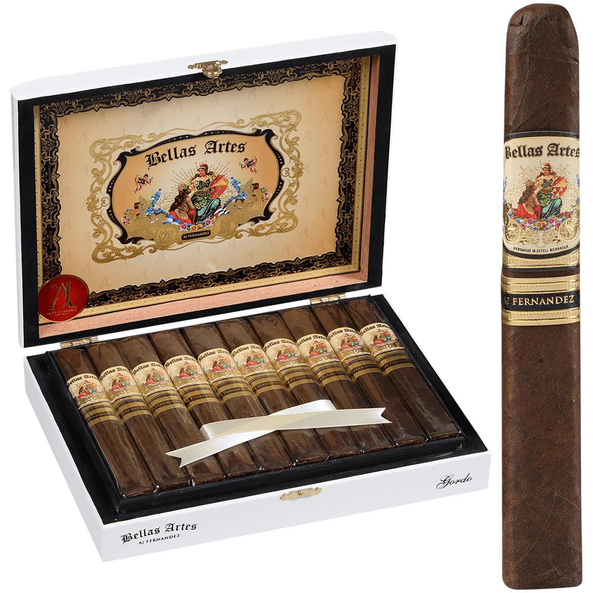 Bellas Artes By Aj Fernandez Brazil Maduro Gordo 20 Ct. Box 6.50X58
