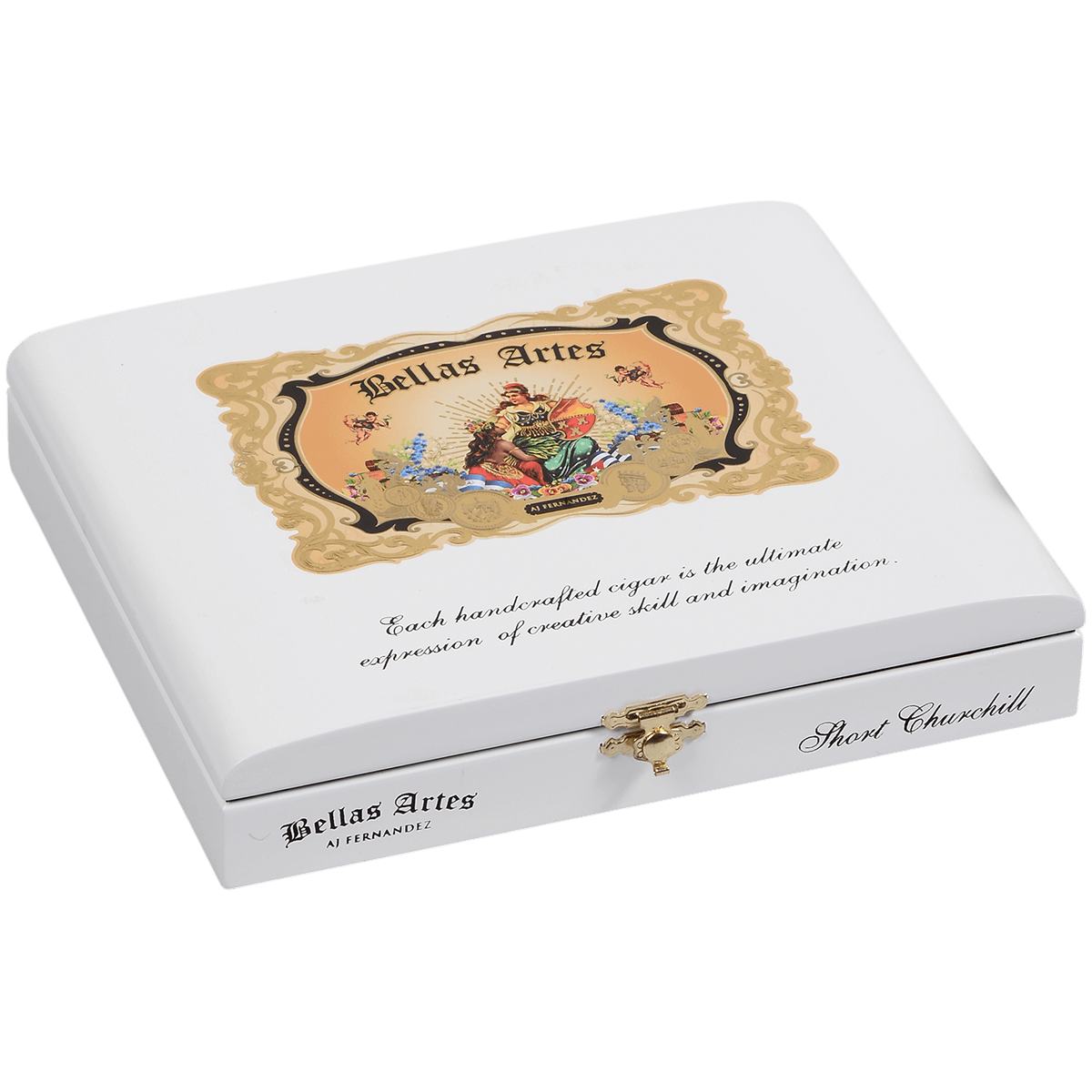Bellas Artes By Aj Fernandez Brazil Maduro Short Churchill 20 Ct. Box 6.00X48