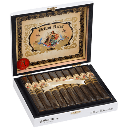Bellas Artes By Aj Fernandez Brazil Maduro Short Churchill 20 Ct. Box 6.00X48