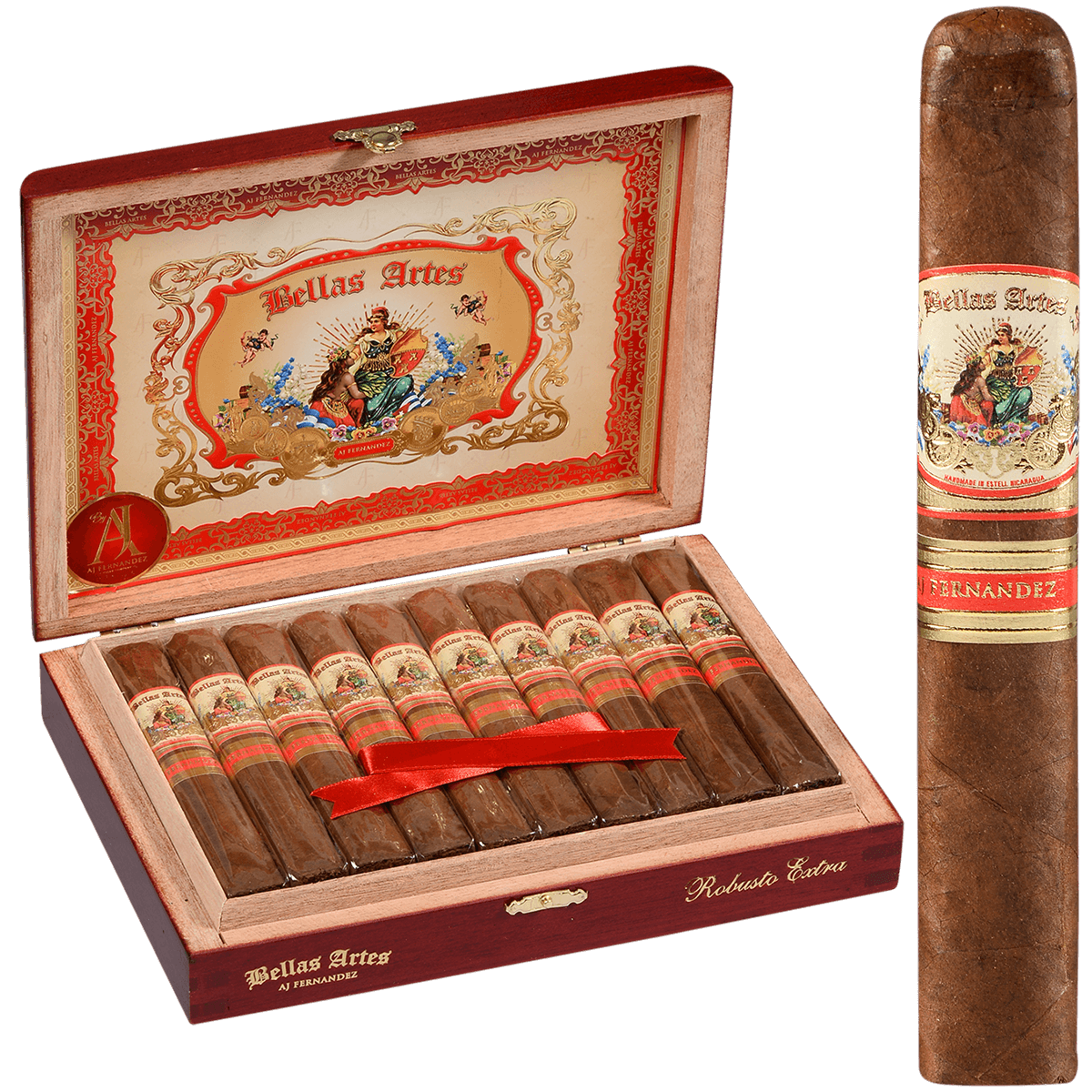Bellas Artes By Aj Fernandez Nic Hybrid Robusto 20 Ct. Box 5.50X52