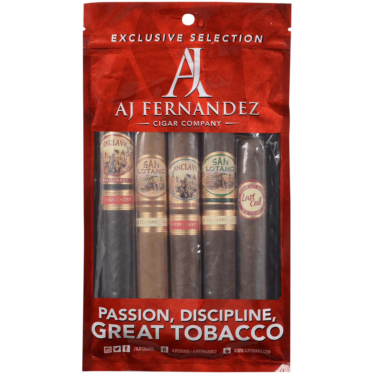 Aj Fernandez Exclusive Selec Tion 5 Ct. Sampler Fresh Pack
