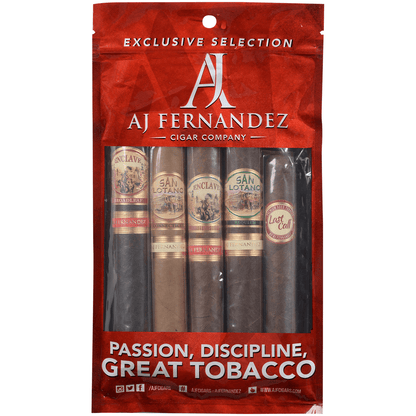 Aj Fernandez Exclusive Selec Tion 5 Ct. Sampler Fresh Pack