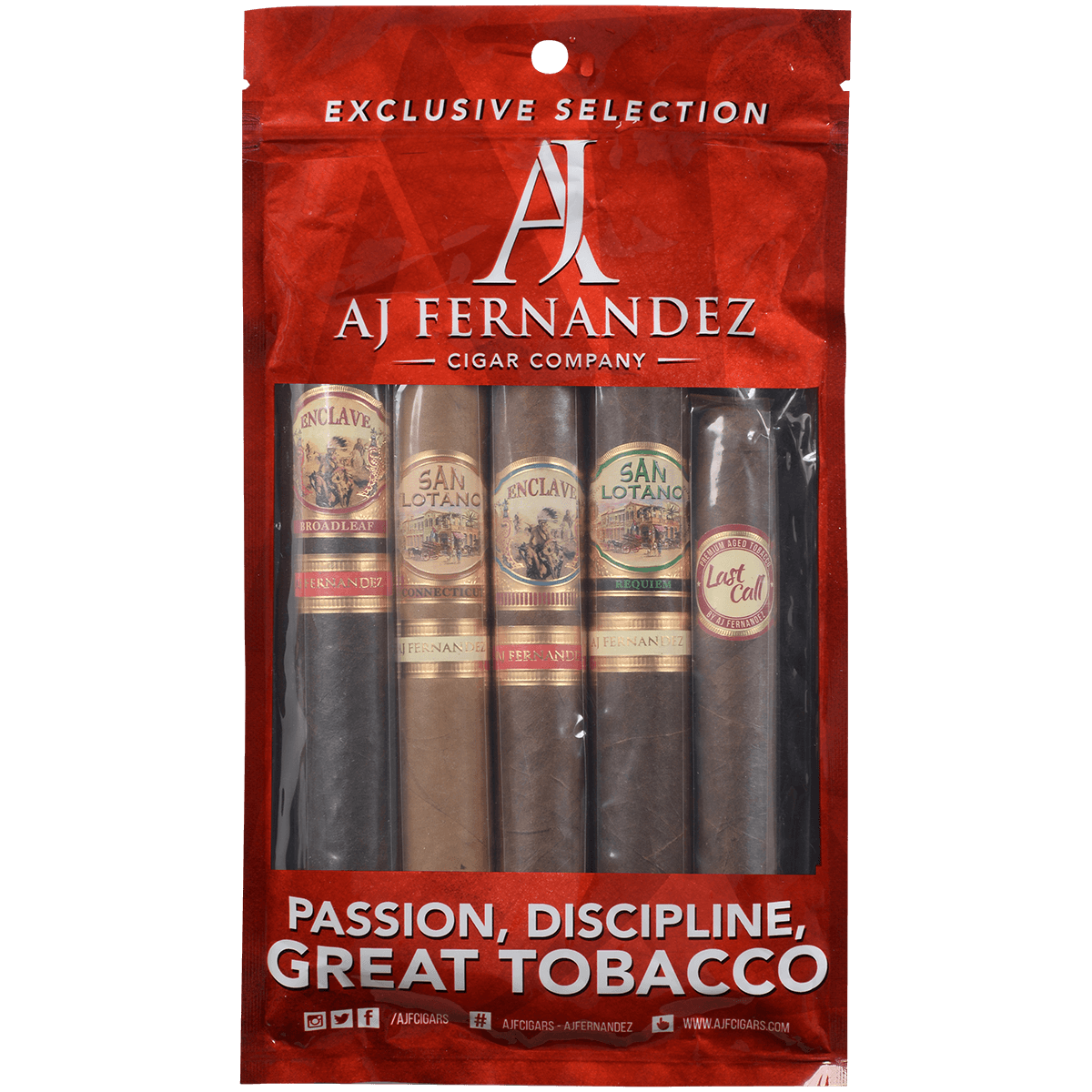 Aj Fernandez Exclusive Selec Tion 5 Ct. Sampler Fresh Pack