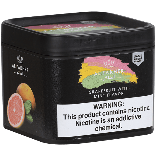 Al Fakher Hookah Tobacco Grapefruit With Mint 250 Gram Tub