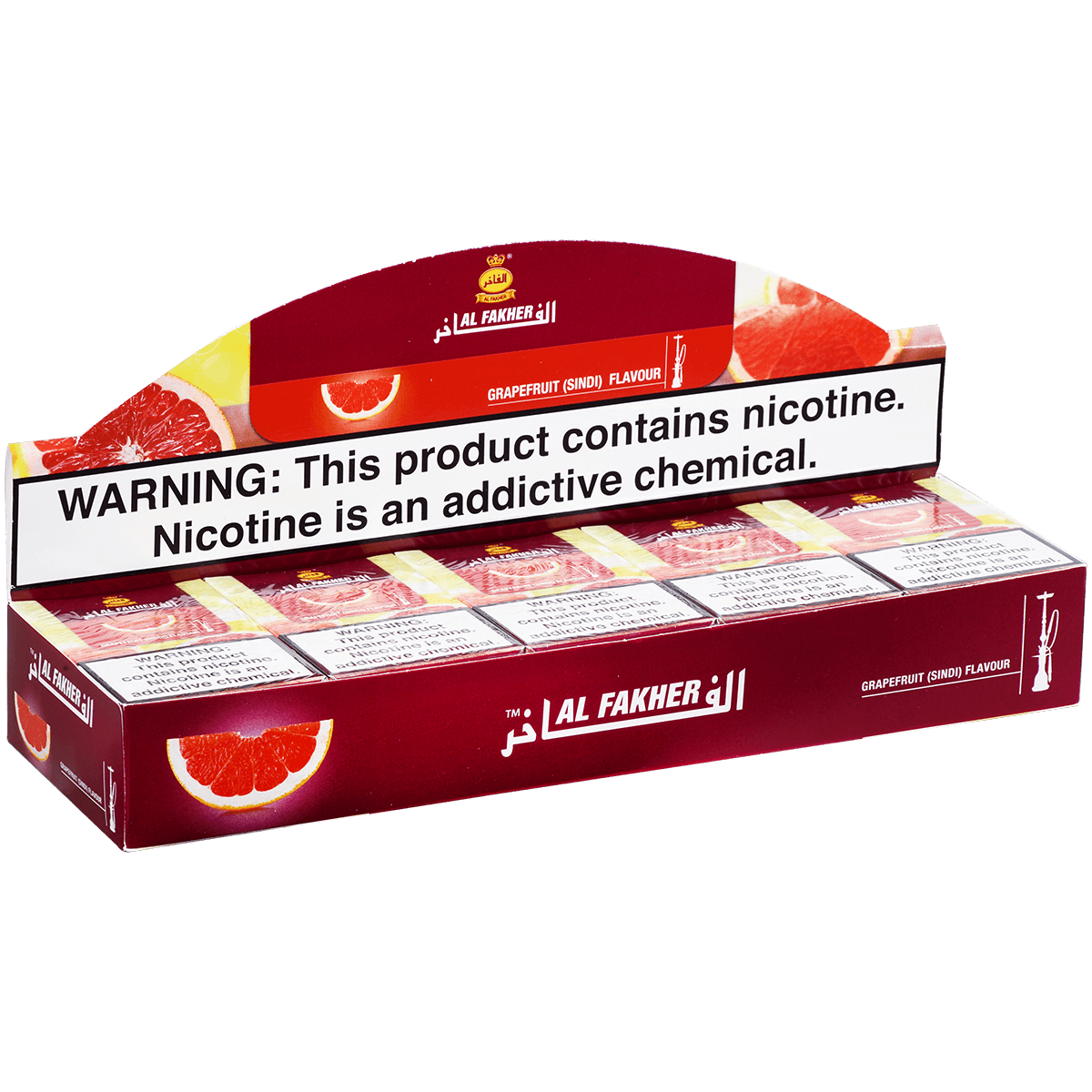 Al Fakher Hookah Tobacco Grapefruit 10-50 Carton