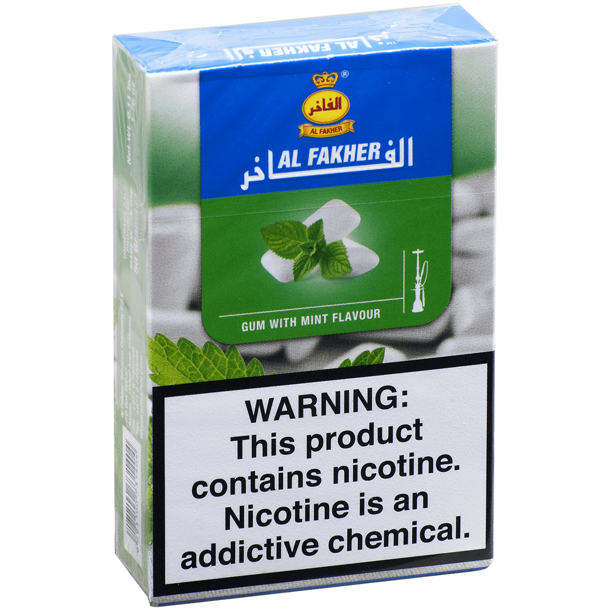 Al Fakher Hookah Tobacco Gum With Mint 10-50 Carton