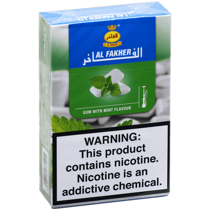 Al Fakher Hookah Tobacco Gum With Mint 10-50 Carton