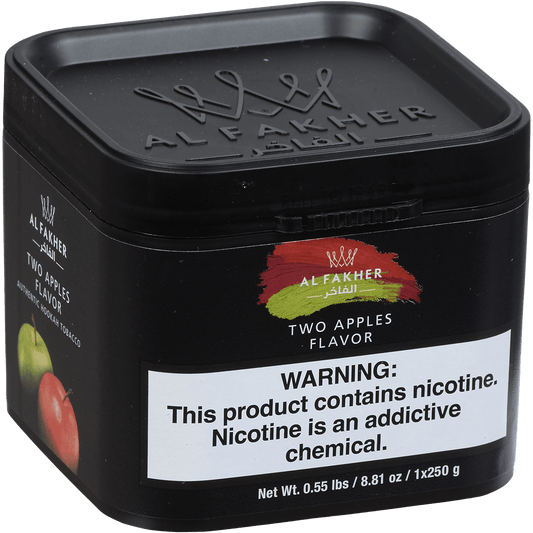 Al Fakher Hookah Tobacco Double Apple 250 Gram Tub