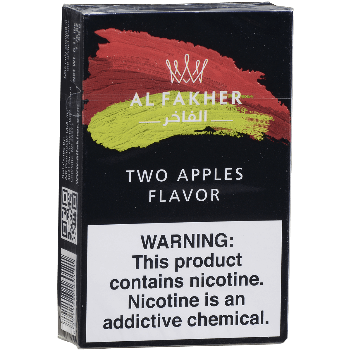 Al Fakher Hookah Tobacco Double Apple 10-50 Gram Carton