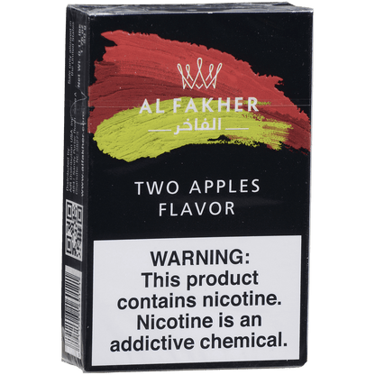 Al Fakher Hookah Tobacco Double Apple 10-50 Gram Carton