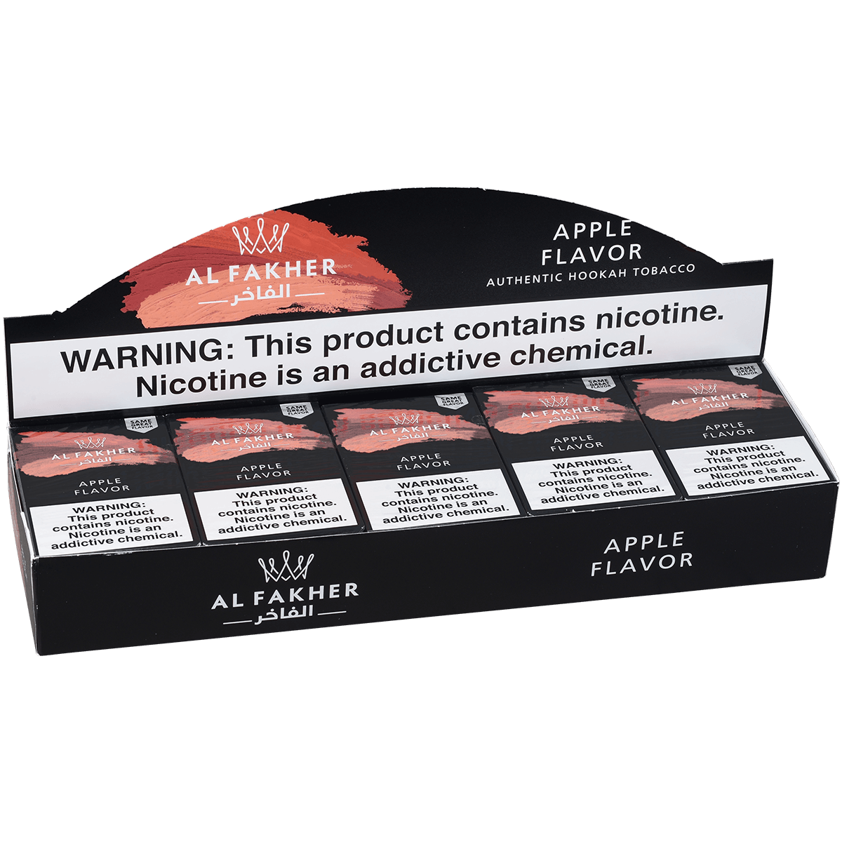 Al Fakher Hookah Tobacco Apple 10-50 Carton