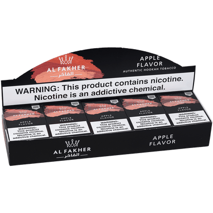 Al Fakher Hookah Tobacco Apple 10-50 Carton