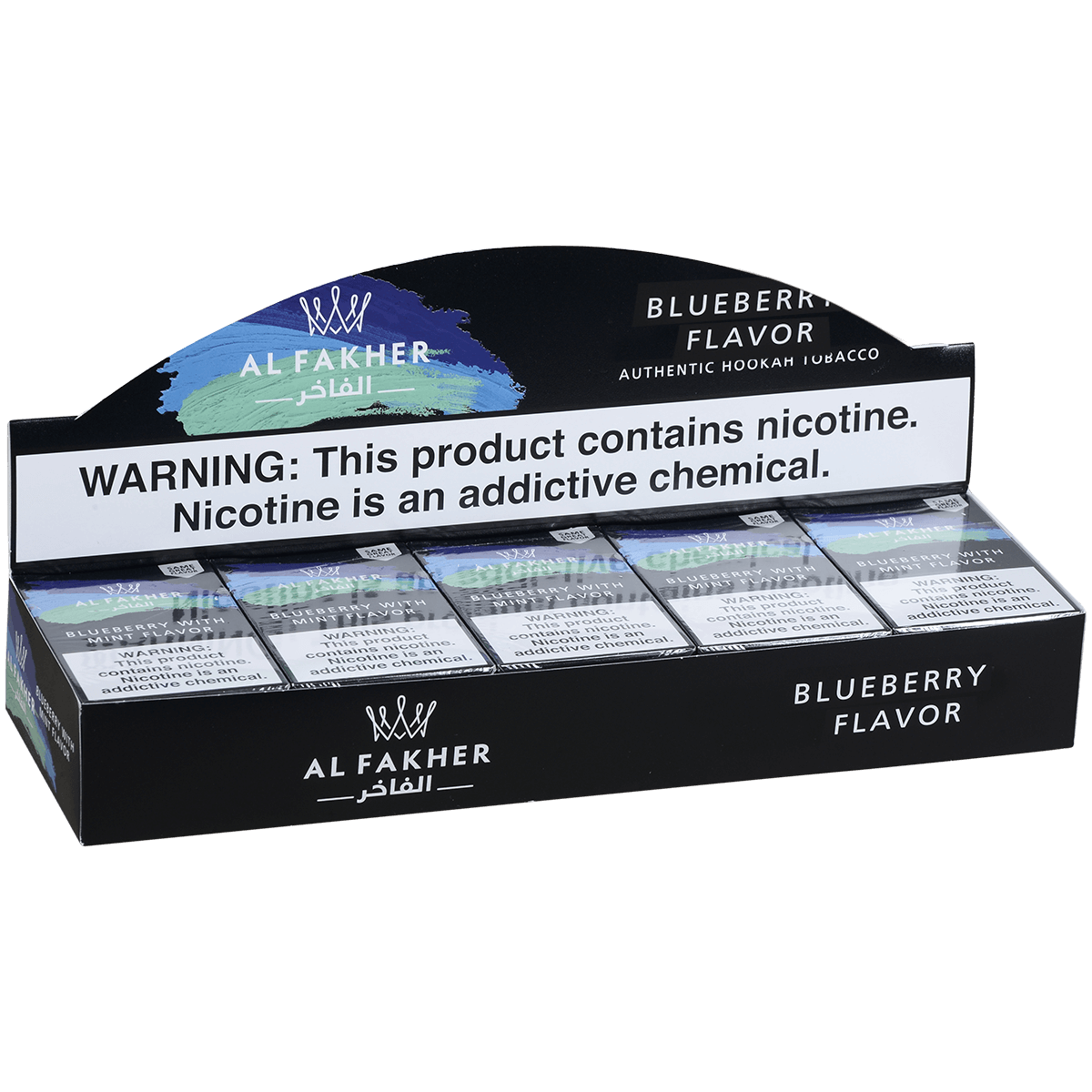 Al Fakher Hookah Tobacco Blueberry 10-50 Carton