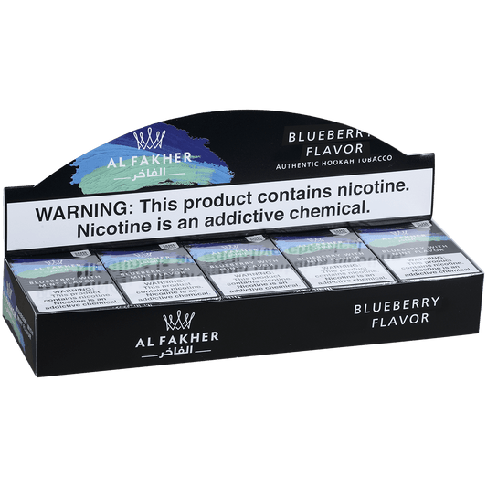 Al Fakher Hookah Tobacco Blueberry 10-50 Carton