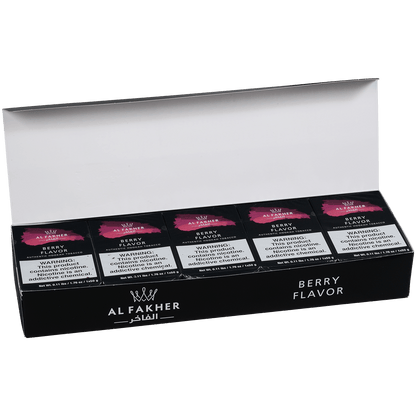 Al Fakher Hookah Tobacco Berry 10-50 Gram Carton