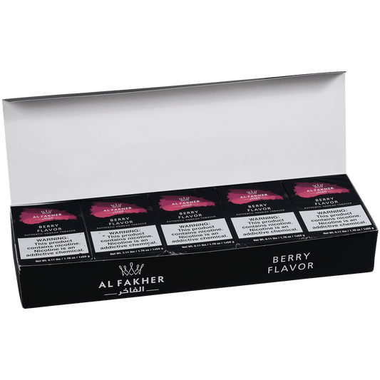Al Fakher Hookah Tobacco Berry 10-50 Gram Carton