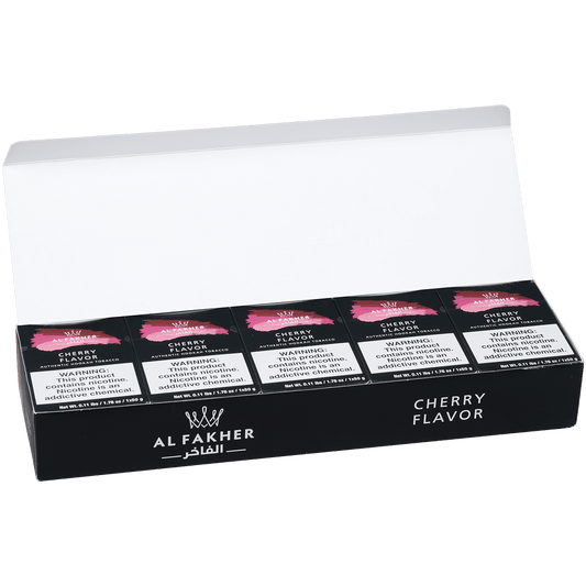 Al Fakher Hookah Tobacco Cherry 10-50 Gram Carton