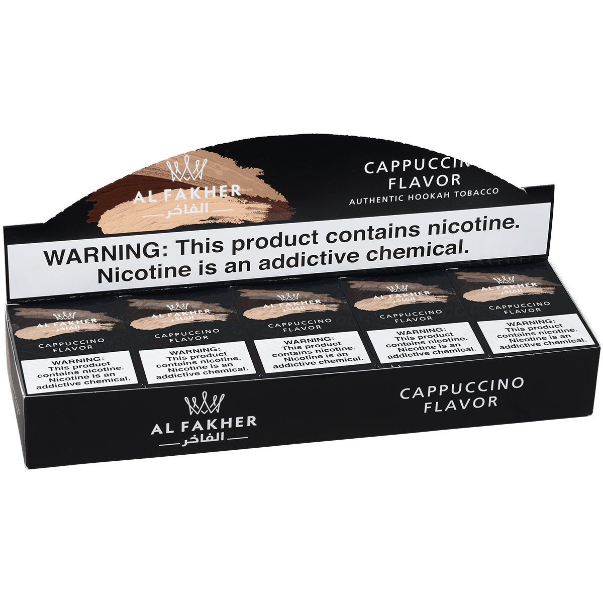 Al Fakher Hookah Tobacco Cappuccino 10-50 Carton