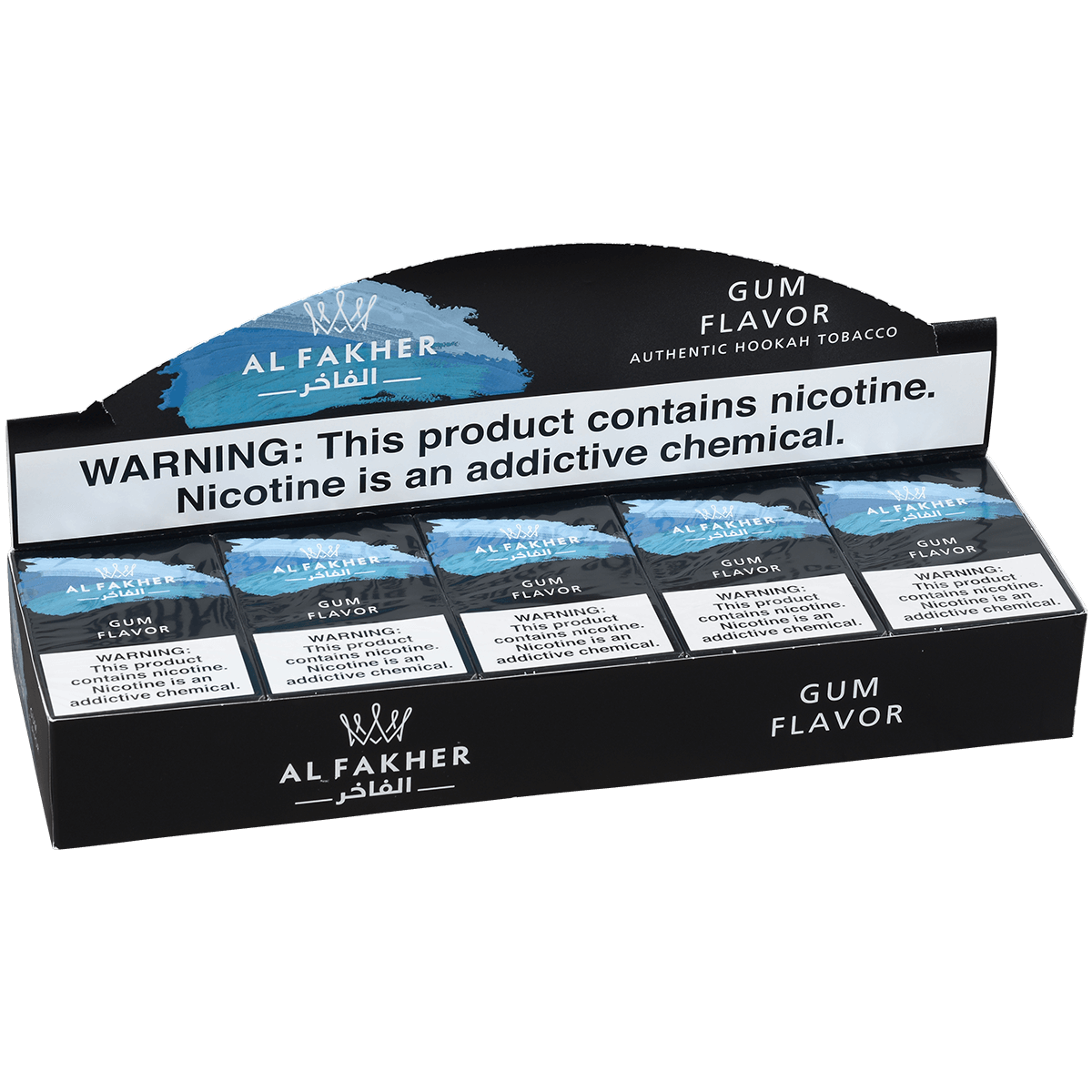 Al Fakher Hookah Tobacco Gum (Spearmint Flavor) 10-50 Carton