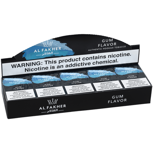 Al Fakher Hookah Tobacco Gum (Spearmint Flavor) 10-50 Carton