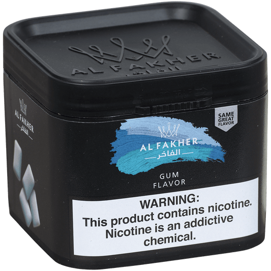 Al Fakher Hookah Tobacco Gum (Spearmint Flavor) 250 Gram Tub
