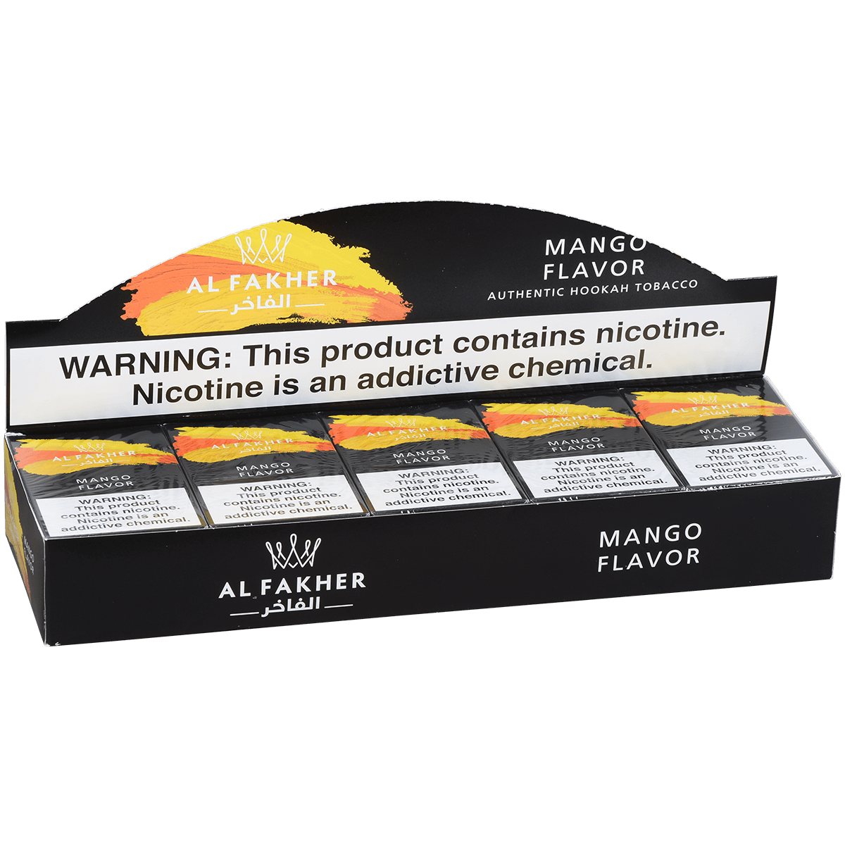Al Fakher Hookah Tobacco Mango 10-50 Gram Carton