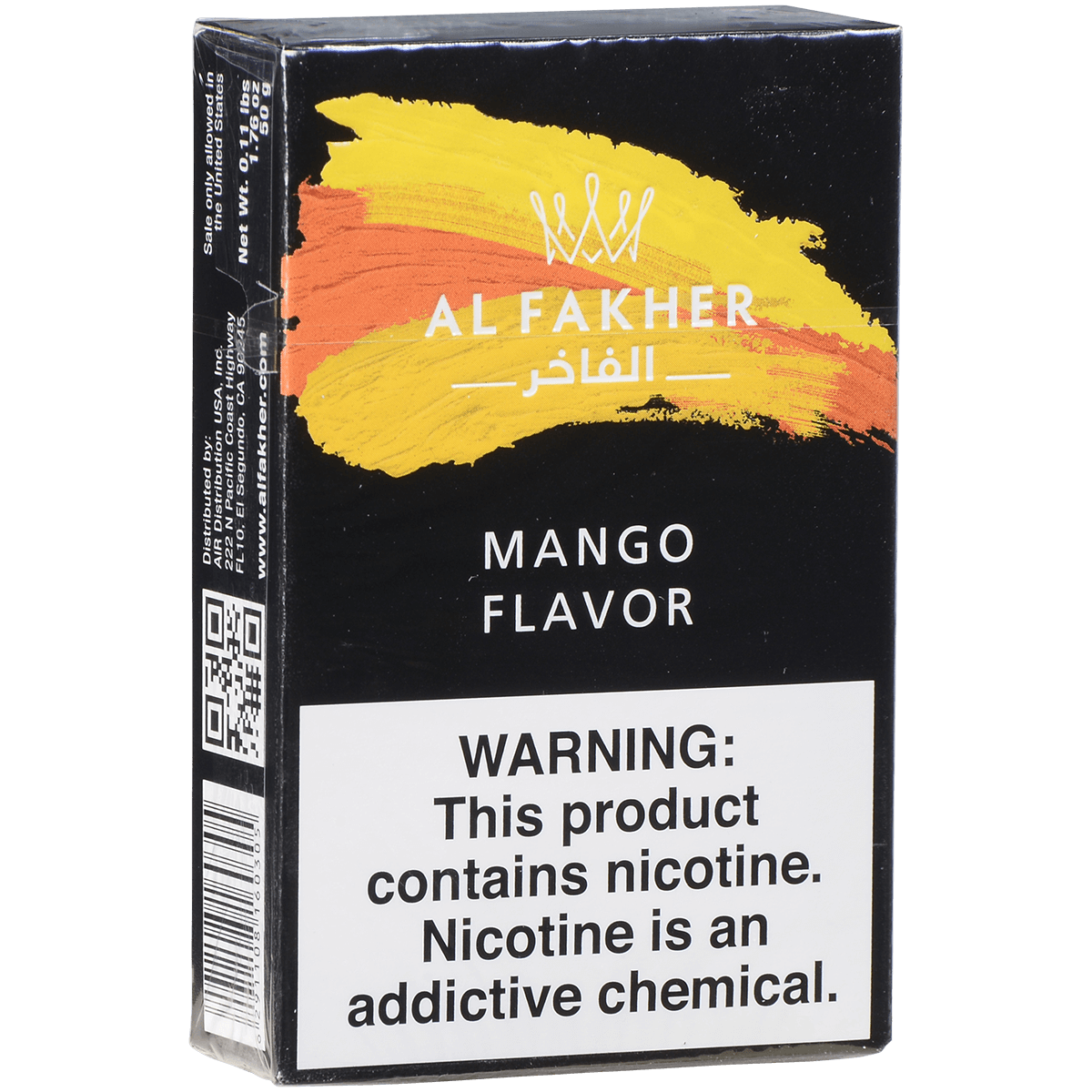 Al Fakher Hookah Tobacco Mango 10-50 Gram Carton