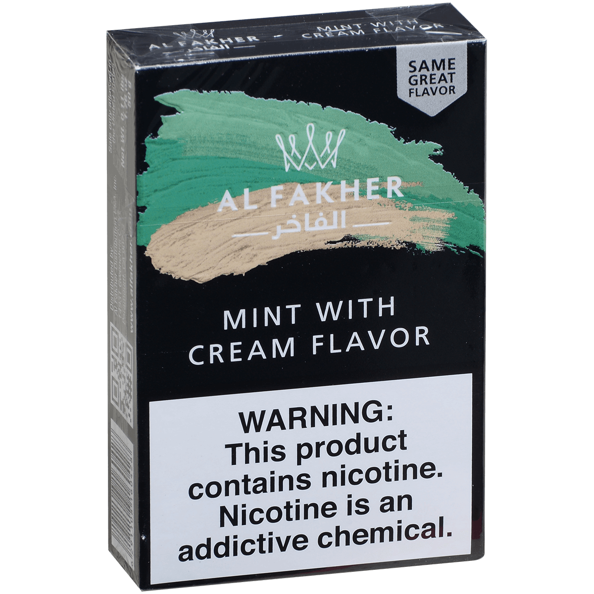 Al Fakher Hookah Tobacco Mint With Cream 10-50 Carton
