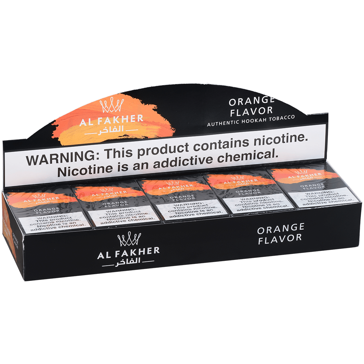 Al Fakher Hookah Tobacco Orange 10-50 Carton