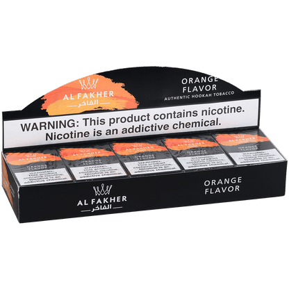 Al Fakher Hookah Tobacco Orange 10-50 Carton