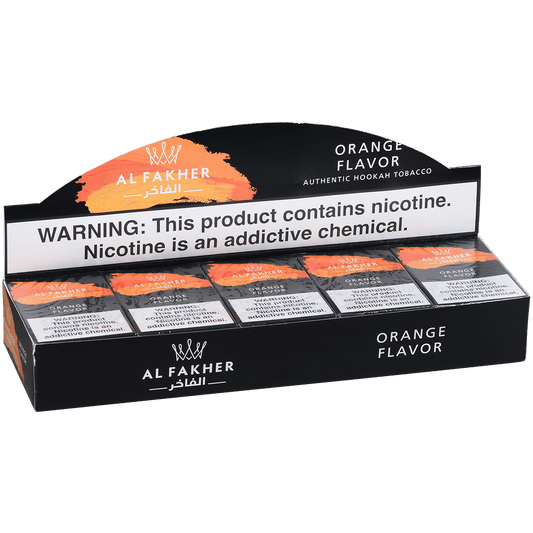 Al Fakher Hookah Tobacco Orange 10-50 Carton