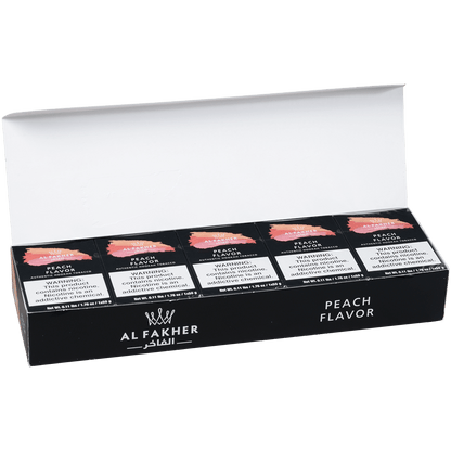 Al Fakher Hookah Tobacco Peach 10-50 Gram Carton