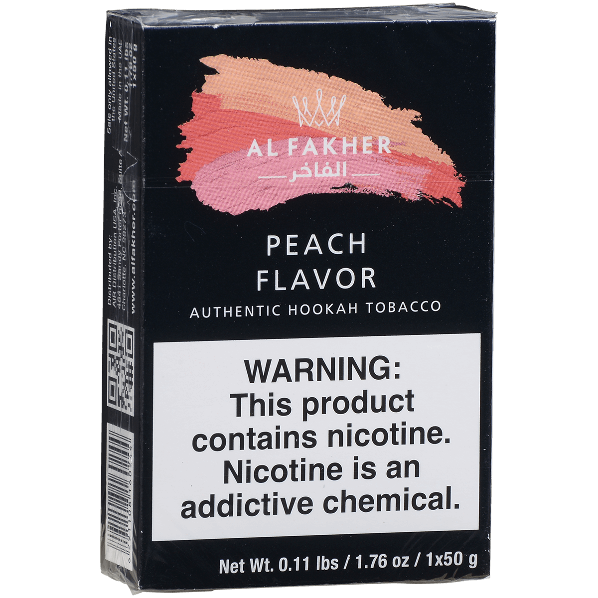 Al Fakher Hookah Tobacco Peach 10-50 Gram Carton